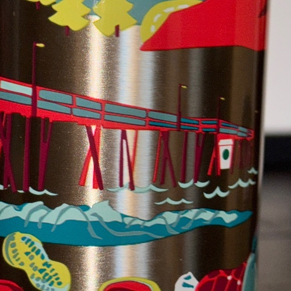 NWT 2024 Starbucks Discovery Seeies Stainless Steel 16oz Water Bottle VIRGINIA - Picture 13 of 13
